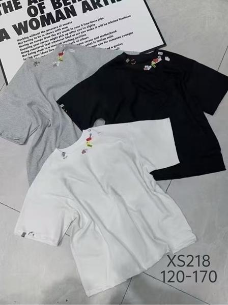 Футболка SunnyTot (120-170) XS218 white (лето)