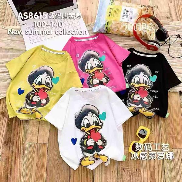 Футболка SunnyTot (100-140) AS8615 black (лето)