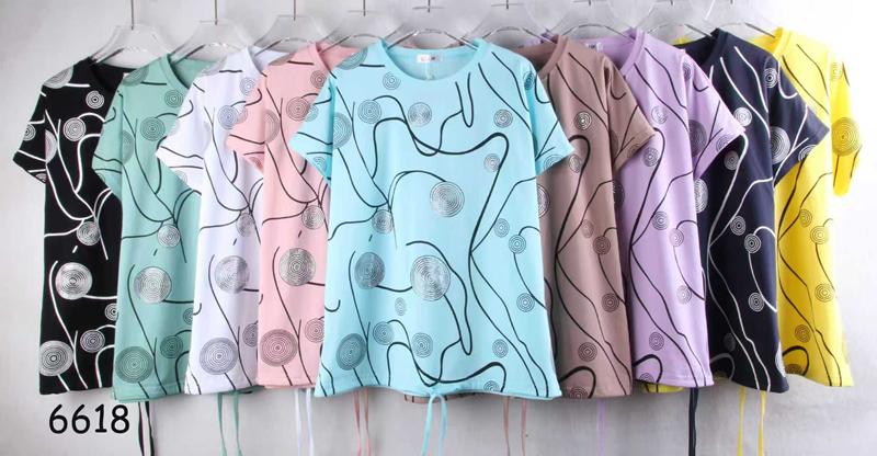 Футболка JJF (one size) 6618 mix (лето)