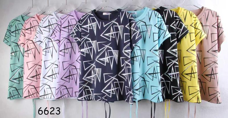 Футболка JJF (one size) 6623 mix (лето)