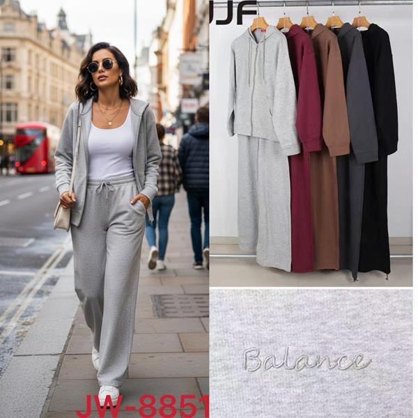 Костюм спорт JJF (L-4XL) 8851 l.grey (деми)