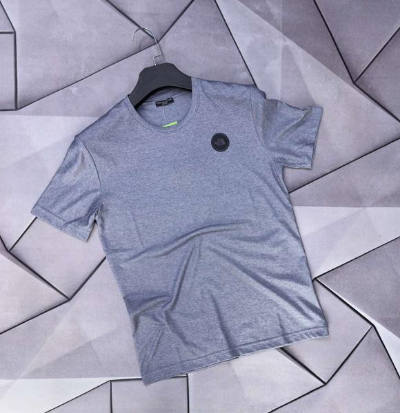 Футболка Rassul (S-2XL) 66245 grey (лето)