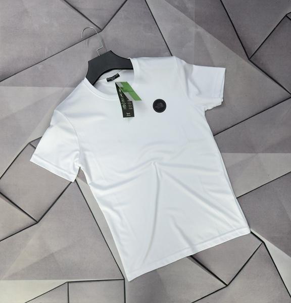 Футболка Rassul (S-2XL) 66248 white (лето)