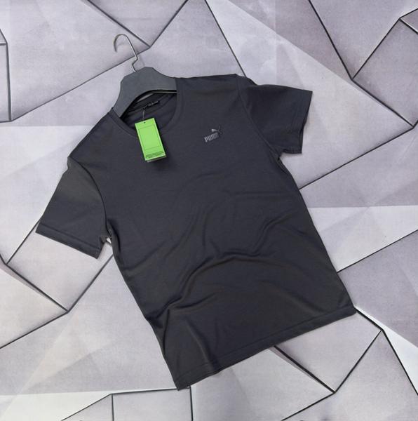 Футболка Rassul (S-2XL) 66253 black (лето)