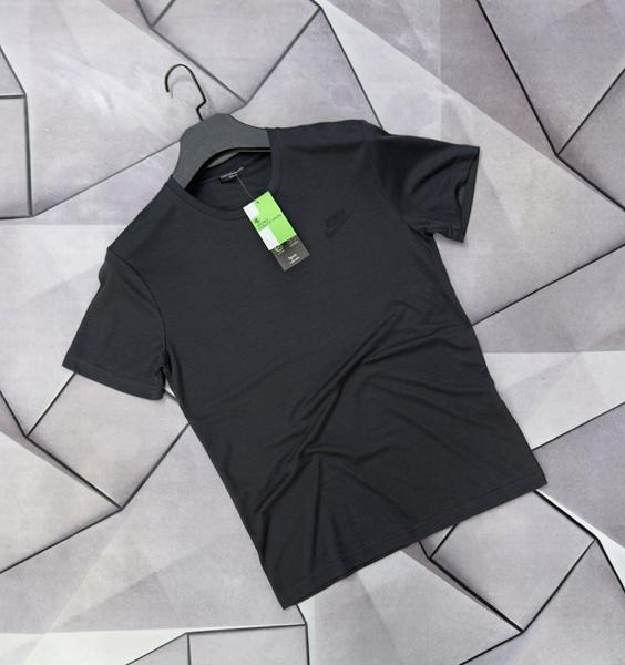 Футболка Rassul (S-2XL) 66257 black (лето)