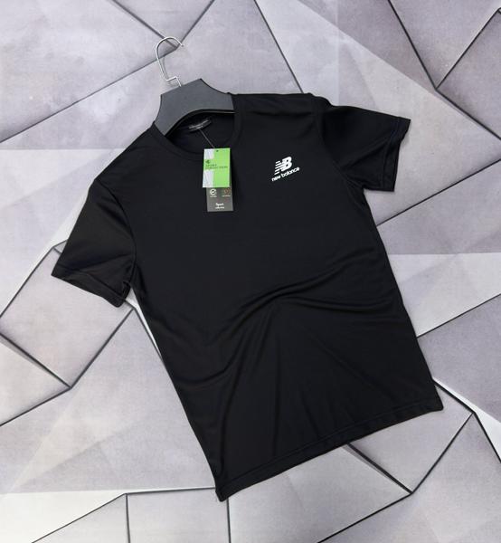 Футболка Rassul (S-2XL) 66275 black (лето)