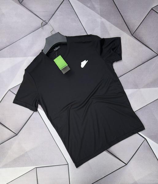 Футболка Rassul (S-2XL) 66289 black (лето)