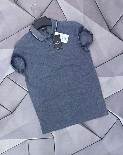 Футболка Rassul (S-2XL) 66296 grey (лето)