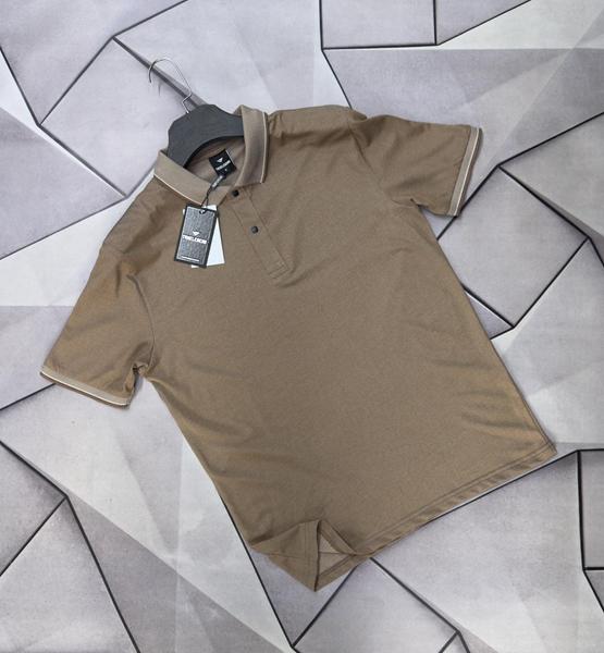 Футболка Rassul (S-2XL) 66303 brown (лето)