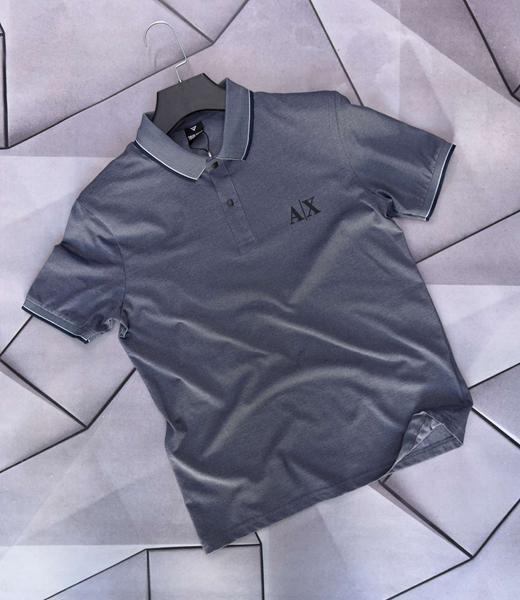 Футболка Rassul (S-2XL) 66317 grey (лето)