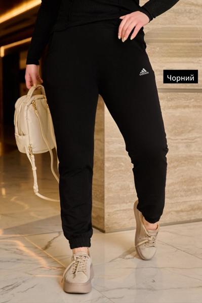 Штаны спорт Sport style (XL-3XL) 100231 black (деми)