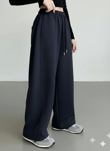 Штаны спорт Limerense (140-170) DD133 black (деми)