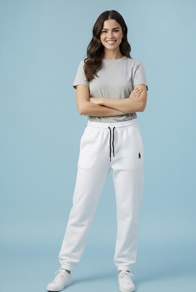 Штаны спорт Annet (S-L) AZ0188 white (деми)