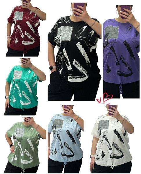 Футболка LeVisha (54-64) 25082 mint (лето)