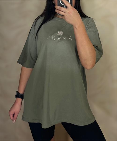 Футболка LeVisha (S-L) 25108 green (лето)