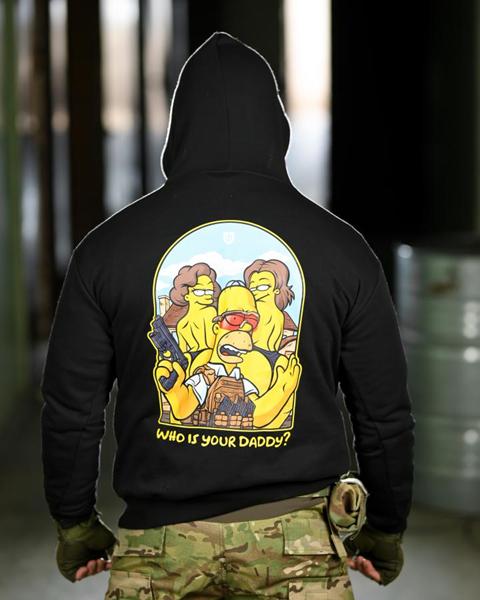 Худи Madoka (M-3XL) 1315 black (деми)