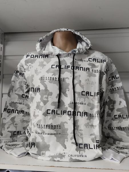 Худи Panda (S-2XL) 1481 white (деми)