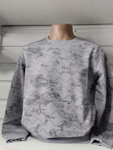 Свитер Panda (S-2XL) 1489 grey (деми)