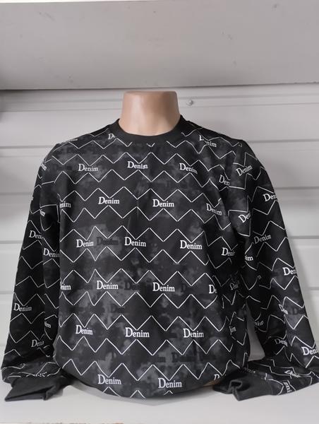 Свитер Panda (S-2XL) 1490 black (деми)