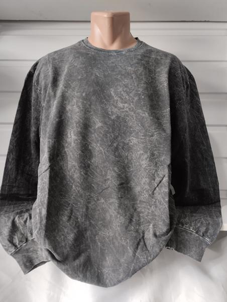 Свитер Panda (3XL-7XL) 1501 grey (деми)