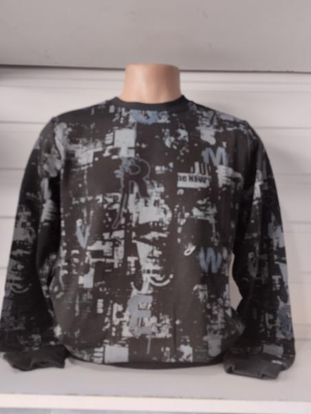 Свитер Panda (S-2XL) 1504 black (деми)