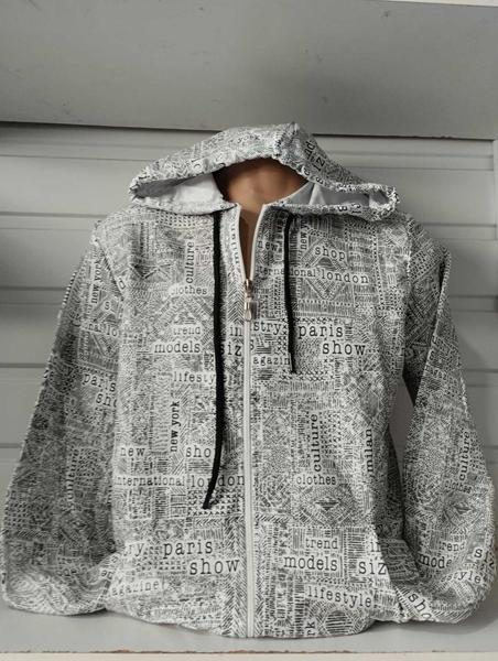 Кофта Panda (S-2XL) 1514 white (деми)