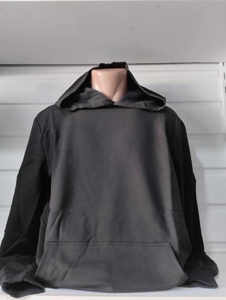 Худи Panda (2XL-6XL) 1529 black (деми)