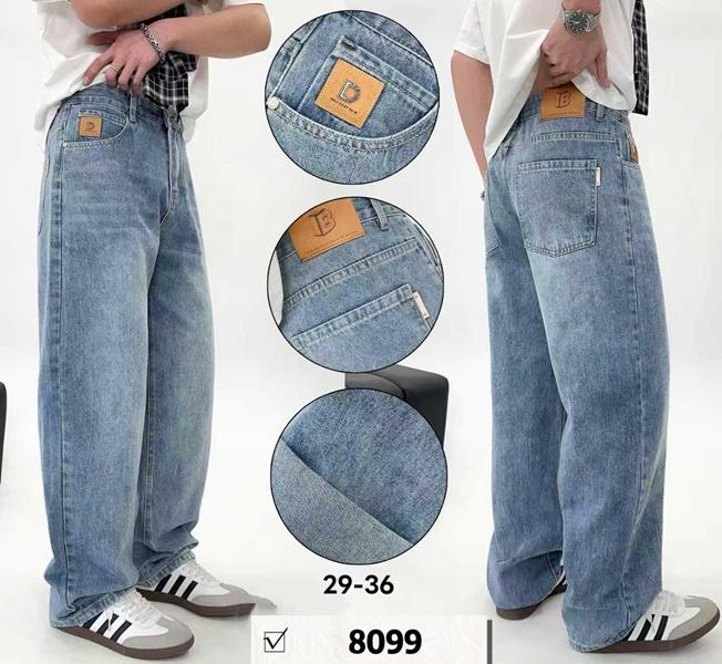 Джинсы Baron Jeans (29-36) 8099 l.blue (деми)