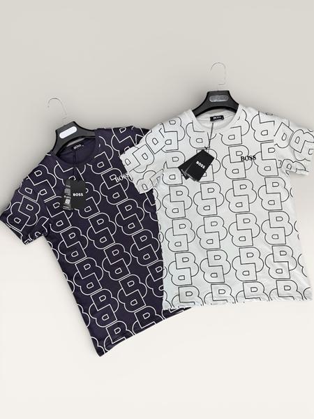 Футболка F.T.H (S-2XL) F926 white (лето)