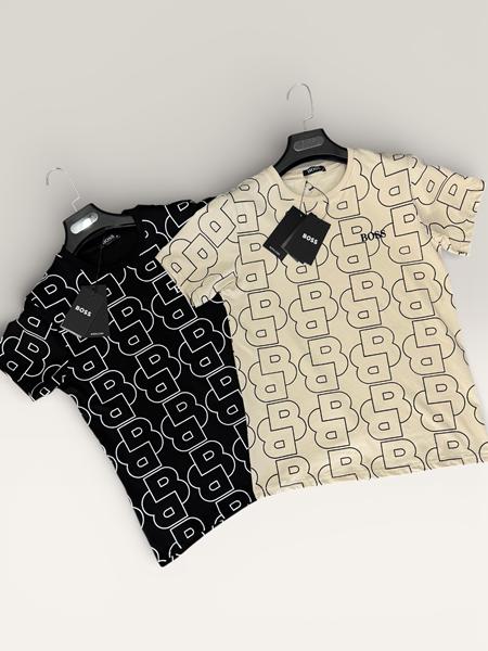Футболка F.T.H (S-2XL) F929 black (лето)