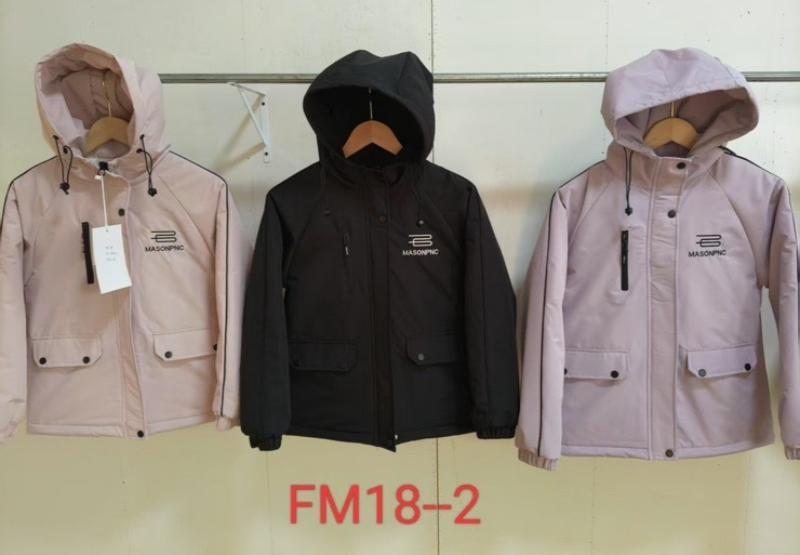 Куртка Farbique (130-170) FM18-2 black (деми)