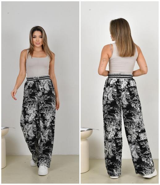 Штаны спорт Immei (S-2XL) K2300 black (деми)