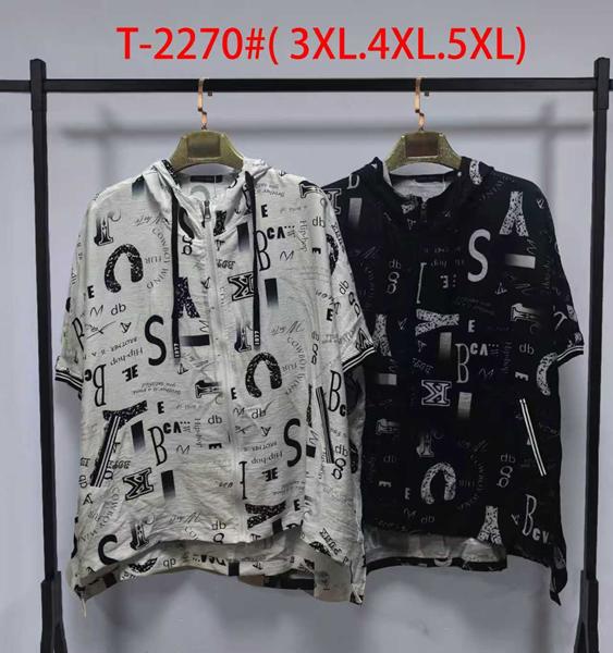 Кофта Immei (3XL-5XL) T2270 black (лето)