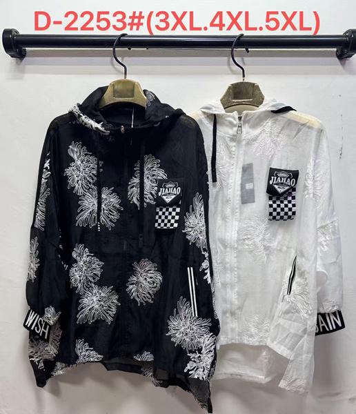 Кофта Immei (3XL-5XL) D2253 black (лето)