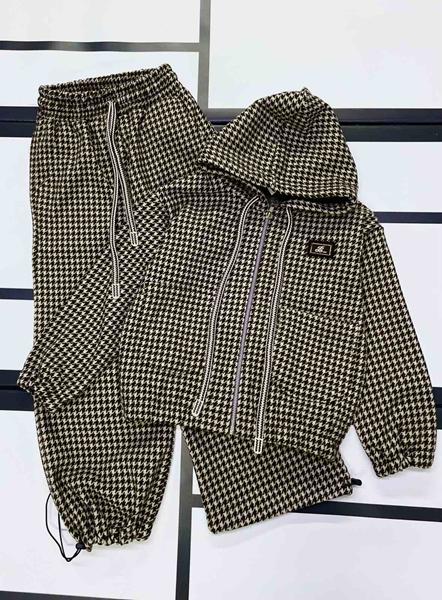 Костюм спорт Kosmy (128-152) 552-1 beige-black (деми)