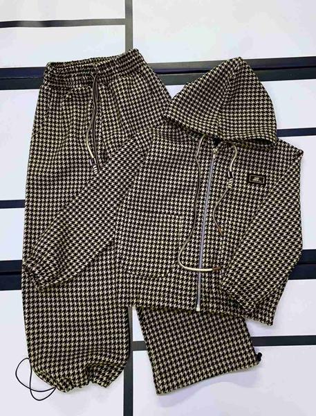 Костюм спорт Kosmy (128-152) 552-1 brown-black (деми)