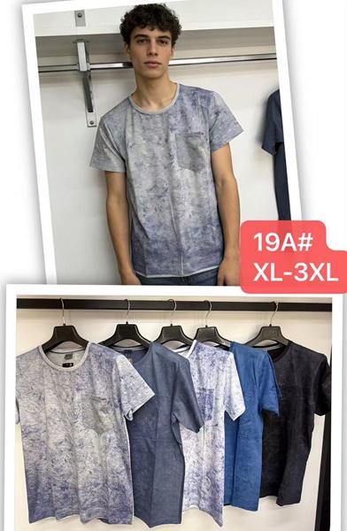 Футболка Lina (XL-3XL) 19A mix (лето)