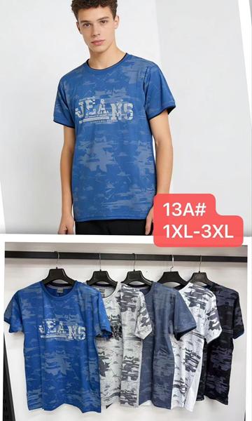 Футболка Lina (XL-3XL) 13A mix (лето)