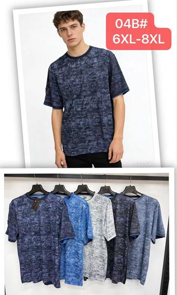 Футболка Lina (6XL-8XL) 04B mix (лето)