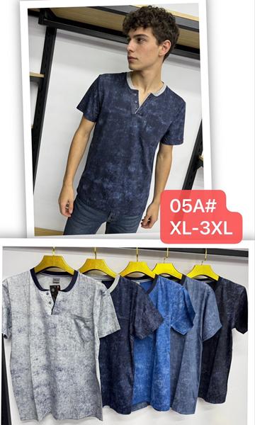 Футболка Lina (XL-3XL) 05A mix (лето)