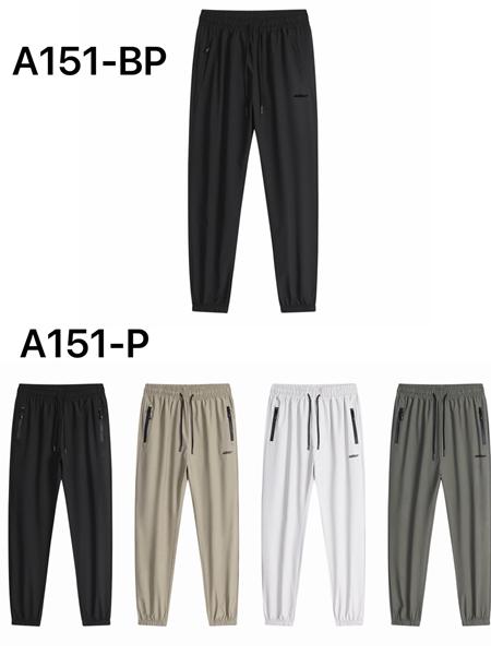 Штаны спорт LiOpt (M-3XL) A151P grey (деми)