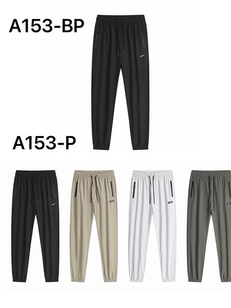 Штаны спорт LiOpt (M-3XL) A153P grey (деми)