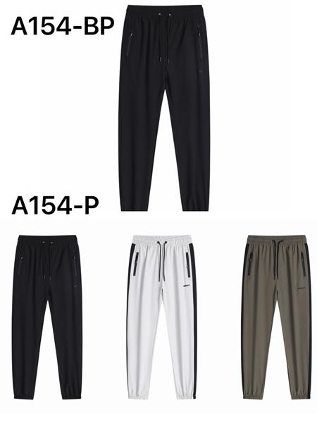 Штаны спорт LiOpt (M-3XL) A154P khaki (деми)