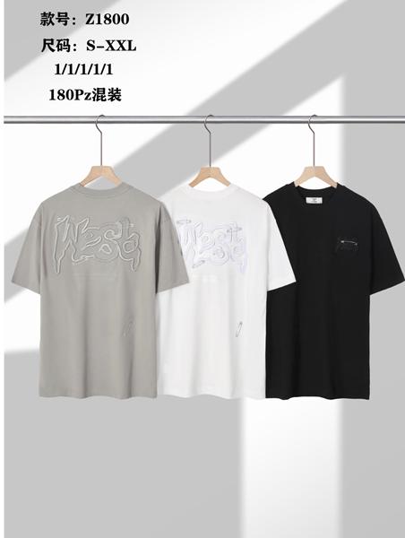 Футболка LiOpt (S-2XL) Z1800 white (лето)