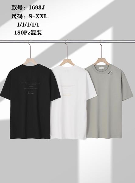 Футболка LiOpt (S-2XL) 1693J black (лето)