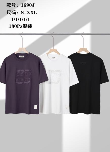 Футболка LiOpt (S-2XL) 1690J white (лето)