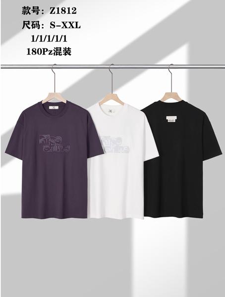 Футболка LiOpt (S-2XL) Z1812 violet (лето)