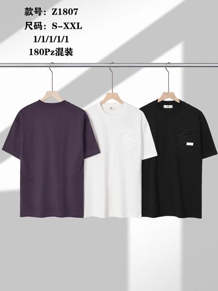 Футболка LiOpt (S-2XL) Z1807 black (лето)