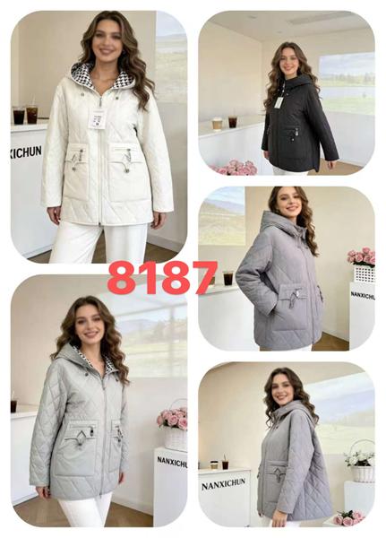 Куртка LiOpt (50-60) 8187-1 grey (деми)