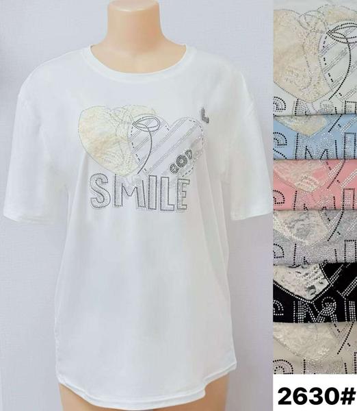 Футболка LiOpt (5XL-6XL) 2630 mix (лето)